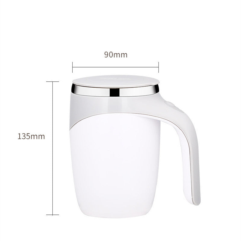 Automatic stirring cup