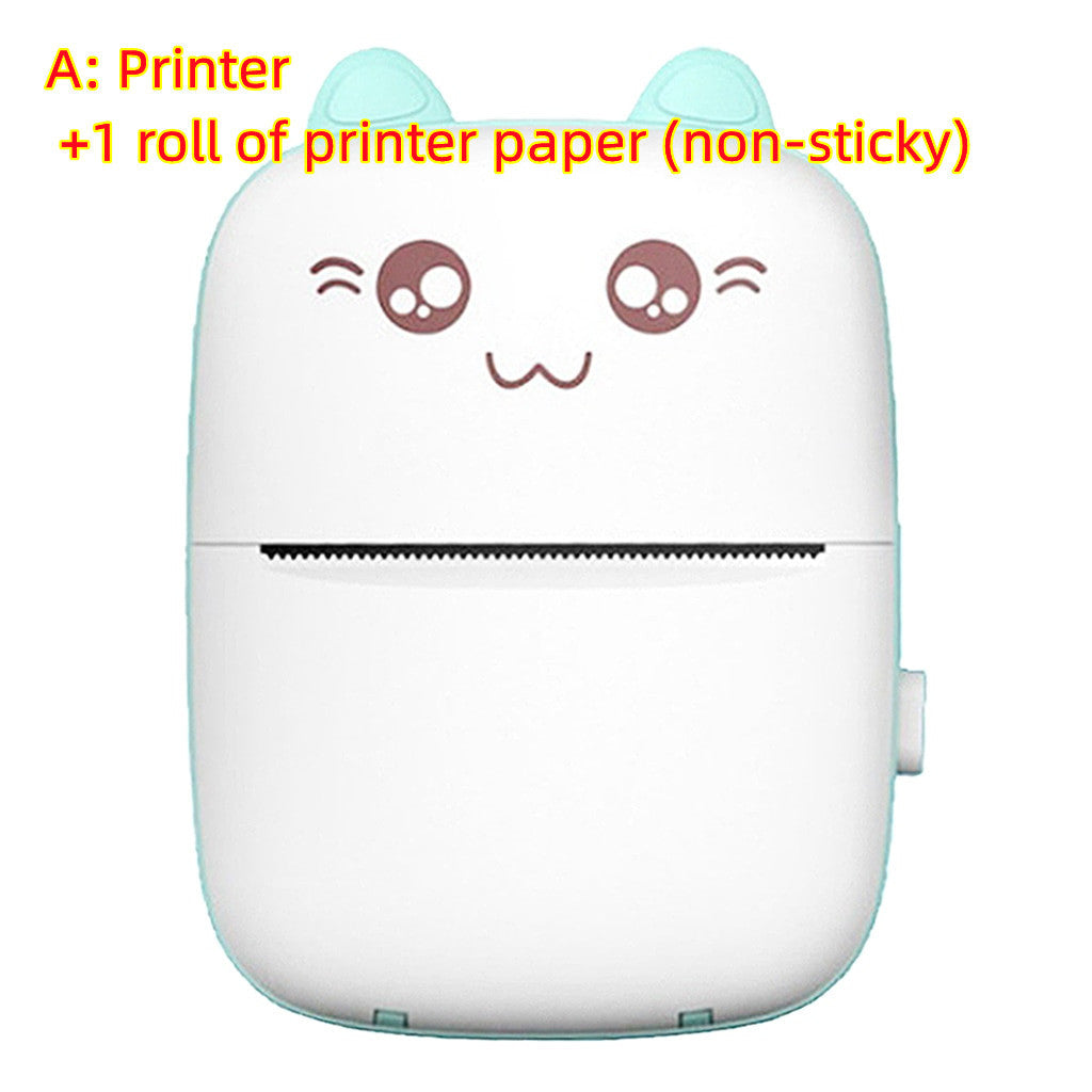 Mini portable bluetooth wifi printer